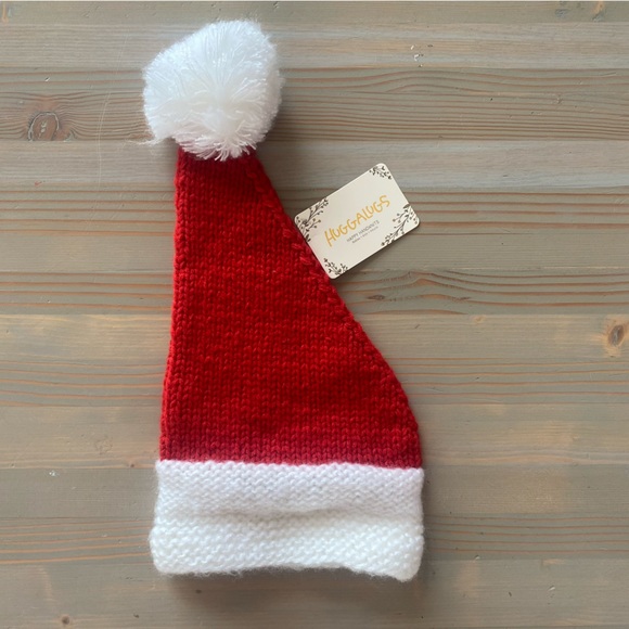 NWT Baby Toddler Knit Santa Beanie Pom Pom Hat Boys Girls 0-6M 6-24M - Picture 3 of 6